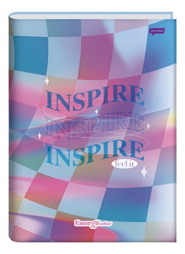 Caderno Brochura 1/4 Capa Dura 80 Fls Energy Color Kit 5 Un