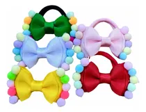 Comprar Laço Cabelo Infantil Kit 05 Peças Pom Pom 