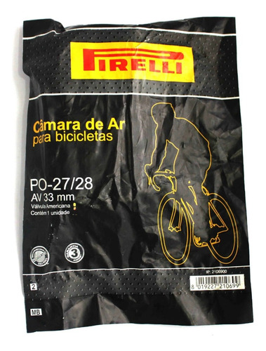 Câmara De Ar 27 Pirelli Bicicleta Antiga Caloi 10 Monark 10