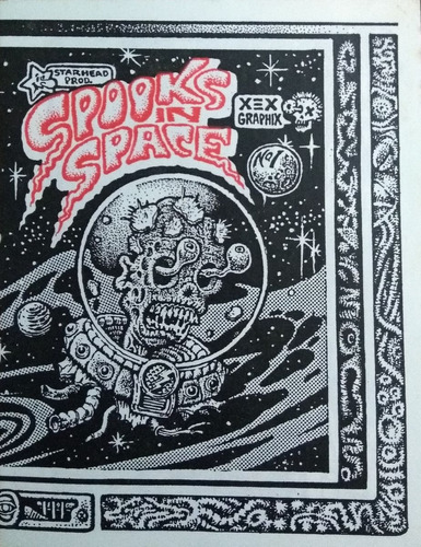 Spooks In Space (1986) Mini Comic Underground De Xno