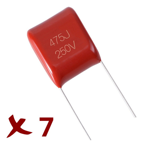 Capacitor  De Polipropileno  4,7uf 250v 475j X7und