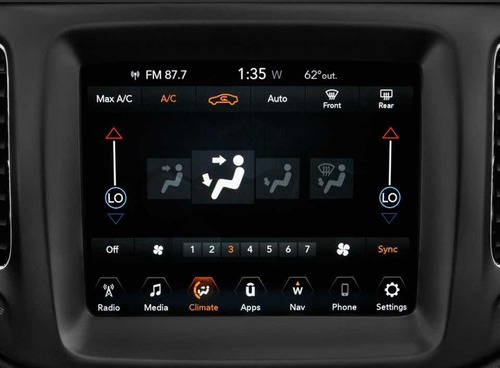 Imagen 8 de 9 de Jeep Compass 2021 2.0 Td At9 4x4 Trailhawk