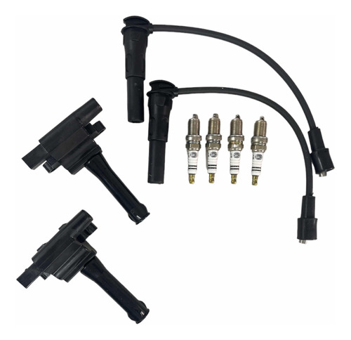 Kit Bobina+bujías+cables Para Mg3/mg 350/m5 1.5