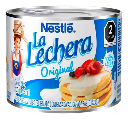 Leche Condensada La Lechera Nestle Lata 48 Piezas De 100g