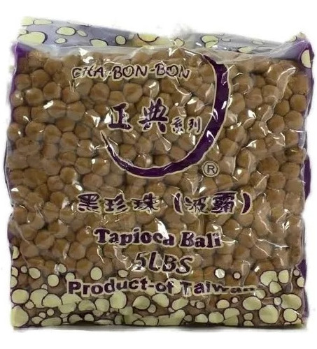 Tapioca Ball Perla Negra Cha-bon-bon 5 Lbs 