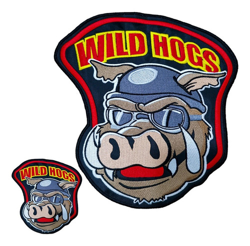 Parches Bordados Bikers  Wild Hogs