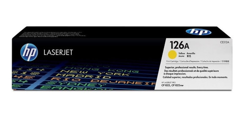 Toner Hp 126a  Ce312a Cp1025 1025nw M175 Pro100  Amarillo