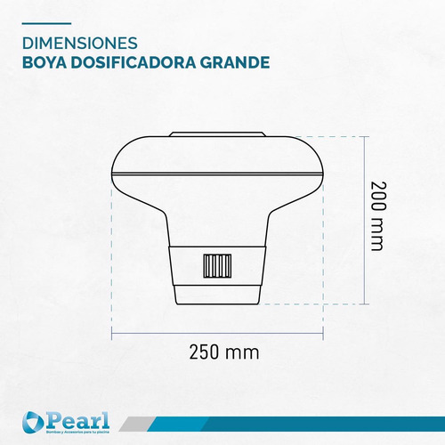 Boya Dosificadora Pearl Para Piscina 9