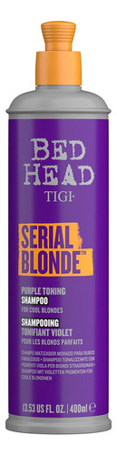 Tigi Serial Blonde Purple Toning Shampoo X 400ml