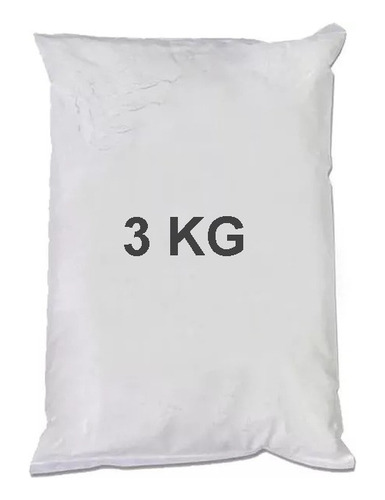 Gesso Em Pó Branco - Secagem Rápida - 3kg - Marilia