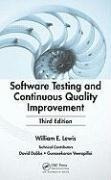Libro Software Testing And Continuous Quality Improvement...