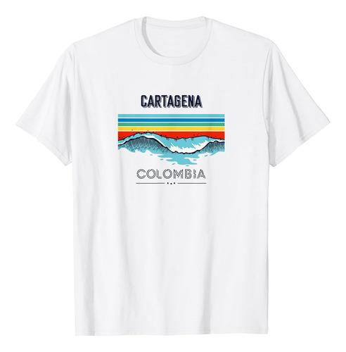 Cartagena Souvenir - Polera Recordatorio De Colombia