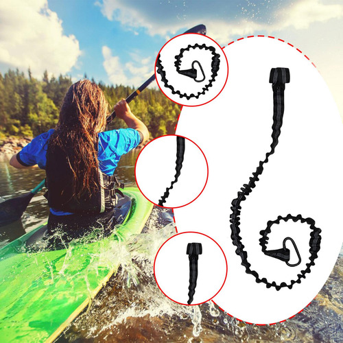 Correa Elástica Para Remo De Kayak, Accesorios, Estirable