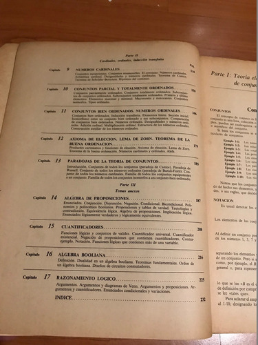 Teoria De Conjuntos Y Temas Afines Seymour Lipschutz Schaum (Usado)