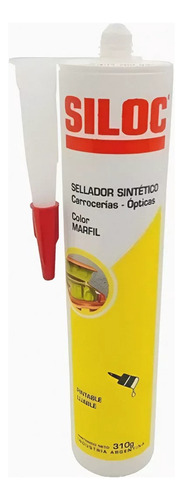 Marca Siloc Sellador Carroceria Optica X 310 Marfil 