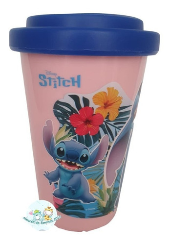 Vaso Jarro Mug Termico Infantil Nena Nene Doble Pared Color Stitch