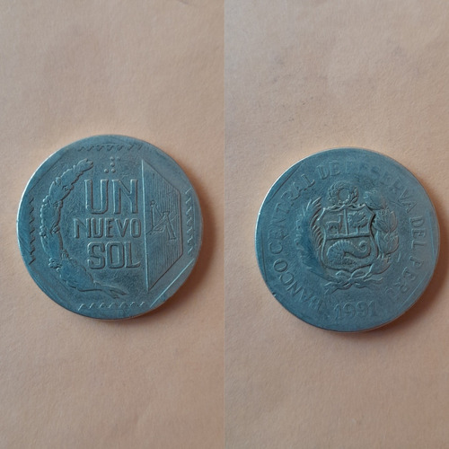 Moneda De Un Nuevo Sol Año 1991