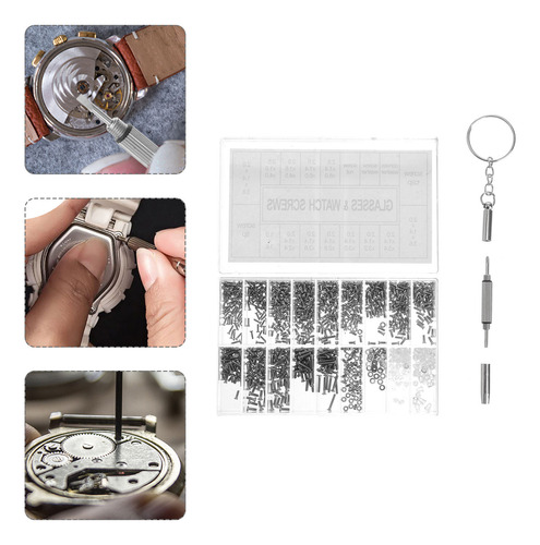 Juego De 1000 Herramientas De Reparación De Gafas Para Gafas