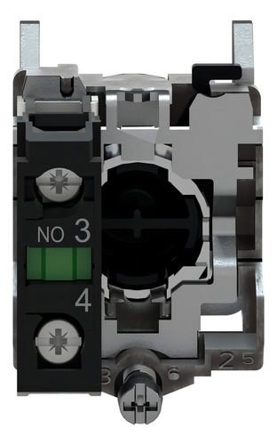 Xb4ba61 Push Button, Harmony Xb4, Metal, Flush, Blue, 22mm
