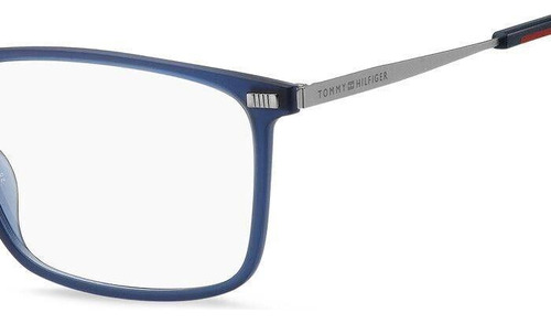 Óculos De Sol Th 2018 Armação Plástica Retangular Blue