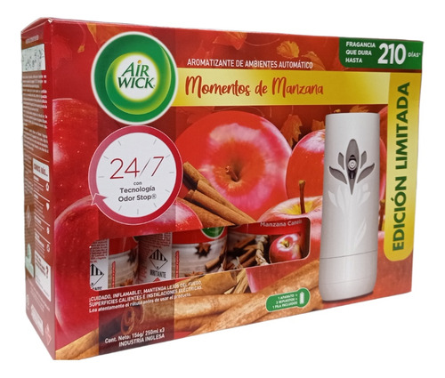 Súperpack Air Wick Aparato Ambientador Dispensador+3 Recarg