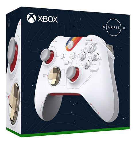 Control joystick inalámbrico Microsoft Xbox Wireless Controller Series X|S edición limitada starfield