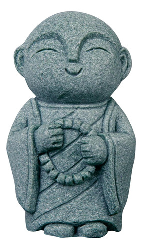 Estatua De Pequeño Monje, Figura Decorativa De Estilo D