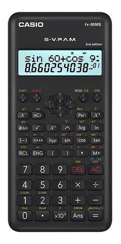 Calculadora Casio Científica Fx-95 Ms 244 Funciones