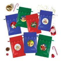 Comprar Dulceros Navideños Para Niños Bonitos Morrales 5pz