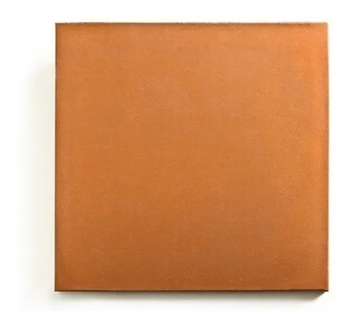 Imagen 1 de 4 de Ceramica Loimar Rojo Liso 26x26 Tipo Colonial Para Piso
