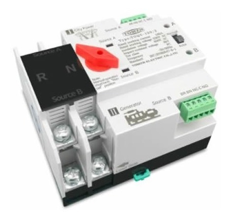 Imagen 5 de 5 de Interruptor De Transferencia Automática De Energía Dual