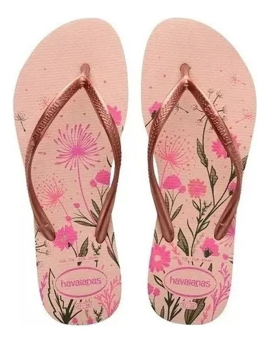 Ojotas Mujer Havaianas Slim Organic 35/40 *shubox*