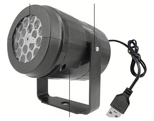 Proyector De Luz Led, Copos De Nieve De Navidad 