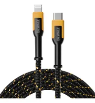 Comprar Dewalt Cable Lightning A Tipo C - Cable Trenzado Reforzado De Carga Rápida Usb C A Lightning | Compatible Con Apple | Longitud De 4 Pies