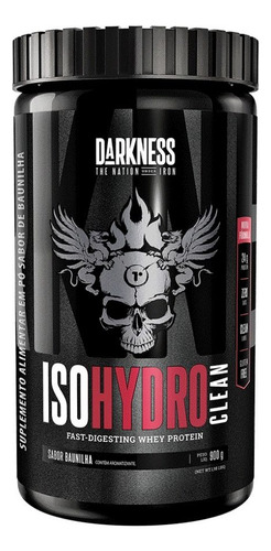 Iso Hydro Clean (900g) - Sabor: Baunilha Baunilha