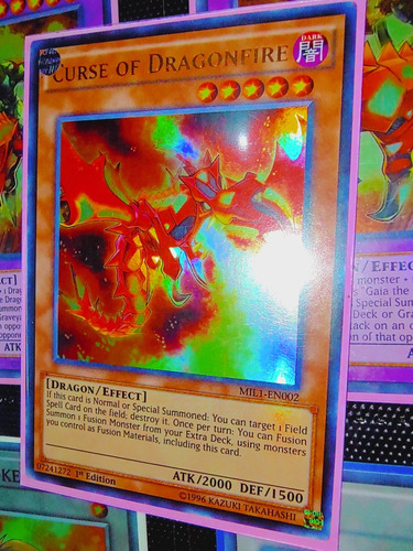 Yugioh! Curse Of Dragonfire Ultra Rare Mil1-en002 1st 