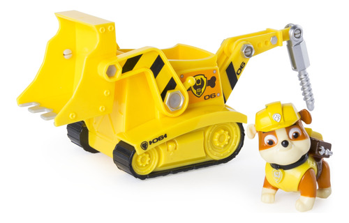 Excavadora Nickelodeon Paw Patrol Rubble's Digg'n Bulldozer