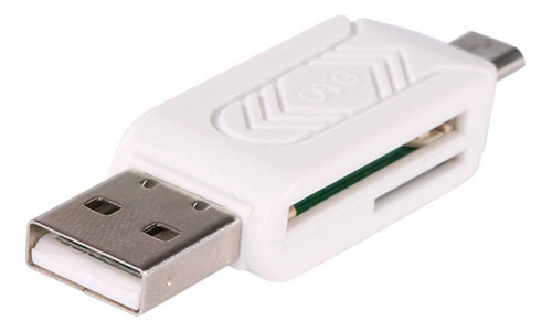 Lector Adaptador Otg Memoria Micro Sd 2 En 1 Usb Celular Ax®