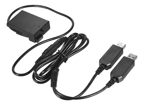 Adaptador Usb T3i Canon Para X4 Dummy Charger Rebel 700d Lp-