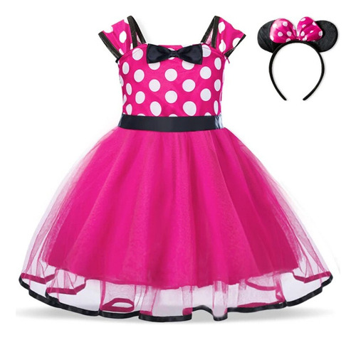 Vestido De Disfraz De Ratón Fantasy Mouse Para Niña, Disfraz