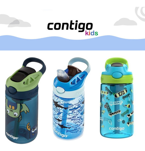 Contigo Kids Vaso Escolar 14 Oz 410ml Gracie  Autoseal Niños