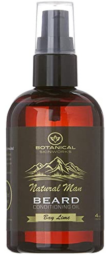 Aceite De Barba De Lima Natural Para Hombre, Acondicionador 