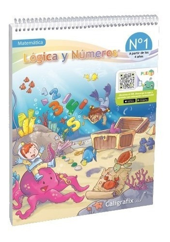 Pack Trazos Y Letras 1 + Lógica Y Números 1 (pre-kinder) Cx