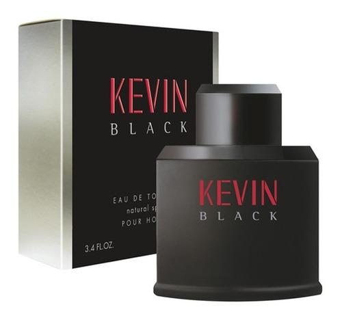 Perfume Hombre Kevin Black Edt Original Negro 100 Ml