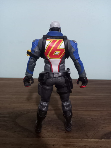 Figura Hasbro - Overwatch Ultimates: Soldado 76 (Usado)