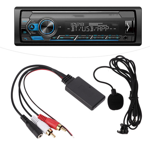 Módulo Auxiliar Bluetooth 5.0 Para Coche, Micrófono Manos Li