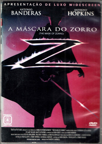 Dvd A Mascara Do Zorro /orig/ Dublado /usado