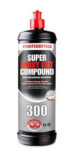 Menzerna Super Heavy Cut 300 Pulidor De Corte Alto  1 Litro