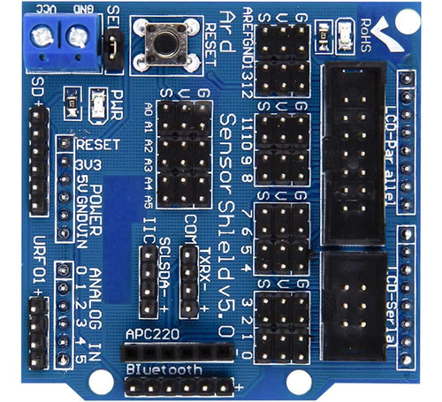 3 Unids Arduino Sensor Shield V5.0 Sensor Expansión Junta Pa