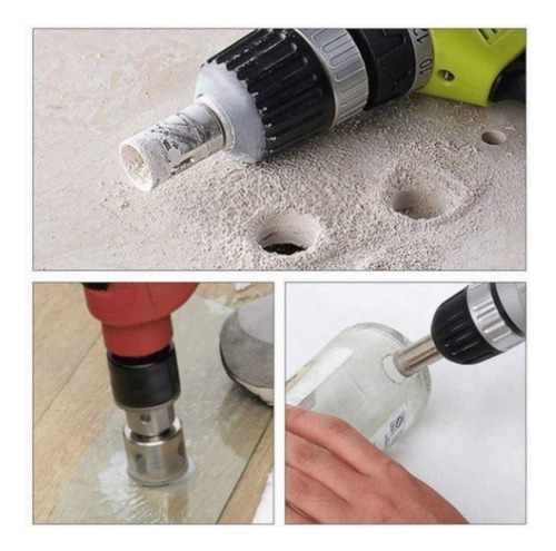 Broca Diamantada Mfl 15 Pzs Para Azulejo Y Mármol 1-5 Mm